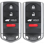 UrbanX Replacement 2011 Acura ZDX Key Fob – FCC: M3N5WY8145 – PN: 72147-SZN-A81, 72147-SZN-A51, 72147-SZN-A61, 72147-SZN-A71 – 4 Button