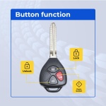 UrbanX Replacement Key Fob for 2011 Scion
