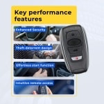 UrbanX Replacement 2019 Honda Fit Key Fob Remote FCC: 2AOKM-SB4 PN: 88835-FL03C, 88835FL032 4Btn - Image 7