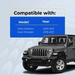 UrbanX Replacement 2018-2021 Jeep Gladiator Wrangler Key Fob – Fcc: Oht1130261 – Pn: 68416784Ac, 68416791 – 4 Button - Image 4