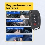 UrbanX (2-Pack) Replacement 2016-2019 Hyundai Tucson Key Fob – Fcc: Tq8-Rke-4F25 – Pn: 95430-D3010 – 4 Button - Image 7