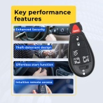 UrbanX (2-Pack) Replacement 2012 Volkswagen Routan Key Fob – Fcc: Iyz-C01C – Pn: 56046704, 56046705 – 6 Button - Image 7