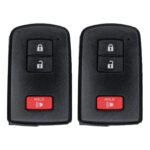 UrbanX (2-Pack) Replacement 2019 Toyota RAV4 Key Fob – FCC: HYQ14FBA – PN: 89904-52290 – 3 Button