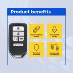 UrbanX Replacement Key Fob for 2016-2017 Honda