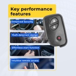 UrbanX Replacement 2011 Lexus RX350 Key Fob – Fcc: Hyq14Acx – Pn: 89904-48481 – 3 Button - Image 7