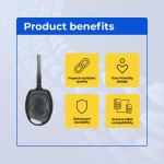 UrbanX Replacement 2014 Ford Fiesta Key Fob – Fcc: Kr55Wk47899, 164-R8042, 164-R8043 – Pn: 164-R8042, 164-R8043 – 3 Button - Image 6