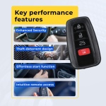 UrbanX (2-Pack) Replacement 2021 Toyota Corolla Key Fob – Fcc: Hyq14Fbn – Pn: 8990H-02030 – 4 Button - Image 7