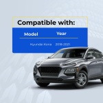 UrbanX Replacement 2018-2021 Hyundai Kona Key Fob – Fcc: Tq8-Fob-4F18 – Pn: 95440-J9000 – 4 Button - Image 4