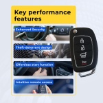 UrbanX Replacement 2013-2016 Hyundai Santa Fe Key Fob – Fcc: Tq8-Rke-3F04 – Pn: 95430-4Z100, 95430-4Z101 – 4 Button - Image 7