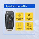 UrbanX Replacement 2019 Ford Ranger Key Fob – Fcc: N5F-A08Tda, N5Fa08Tda, 164-R8134 – Pn: 164-R8134 – 3 Button - Image 6