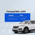 UrbanX Replacement 2015-2018 Hyundai Santa Fe Key Fob – Fcc: Sy5Dmfna433 – Pn: 95440-B8100 – 4 Button - Image 4