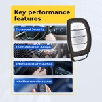 UrbanX (2-Pack) Replacement 2016-2018 Hyundai Tucson Key Fob – Fcc: Tq8-Fob-4F07 – Pn: 95440-D3100Nna – 4 Button - Image 7