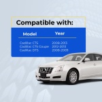 UrbanX Replacement 2009 Cadillac DTS Key Fob – Fcc: Ouc6000066 – Pn: 22889450, 22889449 – 4 Button - Image 4