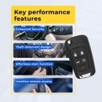 UrbanX Replacement 2012-2017 Buick Verano Key Fob – Fcc: Oht01060512 – Pn: 13504199 – 5 Button - Image 7