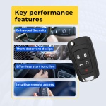 UrbanX Replacement 2012-2017 Buick Verano Key Fob – Fcc: Oht01060512 – Pn: 13504199 – 5 Button - Image 7