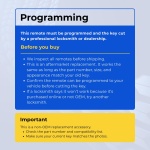 UrbanX Replacement 2007 Pontiac Solstice Transponder Key – PN: 23372322 - Image 6