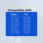 UrbanX (2-Pack) Replacement 2006-2008 Lexus GS350 IS250 Key Fob – Fcc: Hyq14Aab – Pn: 89904-30270 – 4 Button - Image 4