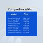 UrbanX Replacement 2013 Volkswagen GTI Key Fob – Fcc: Nbg010180T – Pn: 5K0837202 – 4 Button - Image 4