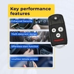UrbanX Replacement 2013 Honda Fit Key Fob Remote FCC: MLBHLIK-1T, MLBHLIK1T PN: 35113-TK4-A00 4Btn - Image 7