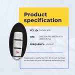 UrbanX Replacement Key Fob for 2020 Nissan