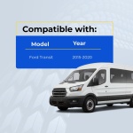 UrbanX Replacement Key Fob for 2018