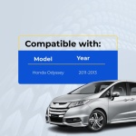 UrbanX Replacement 2011-2013 Honda Odyssey Key Fob – Fcc: N5F-A04Taa, N5Fa04Taa – Pn: 35118-Tk8-A20 – 5 Button - Image 4