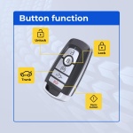 UrbanX Replacement Key Fob for 2023 Ford
