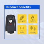 UrbanX Replacement 2017-2024 Ford F-250 Key Fob – Fcc: M3N-A2C93142300, M3Na2C93142300, 164-R8163 – Pn: 164-R8163 – 5 Button - Image 6