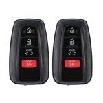 UrbanX (2-Pack) Replacement 2021 Toyota Corolla Key Fob – Fcc: Hyq14Fbn – Pn: 8990H-02030 – 4 Button