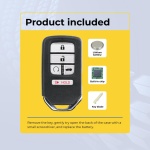 UrbanX Replacement Key Fob for 2016-2017 Honda