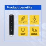 UrbanX Replacement 2019-2021 Mazda 6 / Mx-5 Key Fob – Fcc: Wazske13D03 – Pn: Gdyl-67-5Dy – 4 Button - Image 6