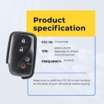 UrbanX Replacement 2006-2008 Lexus Gs350, IS250 Key Fob – Fcc: Hyq14Aab – Pn: 89904-30270 – 4 Button - Image 5