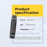 UrbanX (2-Pack) Replacement 2019-2021 Kia Soul Key Fob – Fcc: Sy5Skfge04 – Pn: 95440-K0000 – 4 Button - Image 5