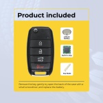 UrbanX Replacement 2014-2015 Kia Optima Key Fob – Fcc: Nyodd4Tx1306-Tfl – Pn: 95430-2T560 – 4 Button - Image 3