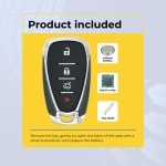 UrbanX Replacement Key Fob for 2016