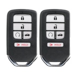 UrbanX (2-Pack) Replacement 2016-2017 Honda Accord Key Fob – Fcc: Acj932Hk1310A – Pn: 72147-T2G-A61 – 4 Button