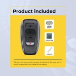 UrbanX Replacement 2020 Subaru Forester Key Fob – Fcc: 2Aokm-Sb4 – Pn: 88835-Fl03C, 88835Fl032 – 4 Button - Image 3