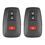 UrbanX (2-Pack) Replacement 2016 Toyota Prius Key Fob – Fcc: Hyq14Fbc – Pn: 89904-47530 – 3 Button