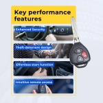 UrbanX Replacement 2015-2019 Toyota Yaris Key Fob – Fcc: Hyq12Bby, Hyq12Bdc – Pn: 89070-52G50 – 3 Button - Image 7