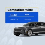 UrbanX Replacement 2019 Cadillac CT6 Key Fob – Fcc: Hyq2Eb – Pn: 13510255 – 0 Button - Image 4