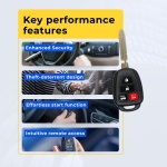 UrbanX (2-Pack) Replacement 2021 Toyota Tacoma Key Fob – Fcc: Hyq12Bdp – Pn: 89070-0R130 – 3 Button - Image 7