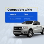 UrbanX (2-Pack) Replacement 2021 Ram 1500 Key Fob – Fcc: Oht-4882056, Oht4882056 – Pn: 68584154, 68584154Aa – 5 Button - Image 4