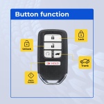 UrbanX (2-Pack) Replacement 2018 Honda Pilot Key Fob – Fcc: Kr5V2X – Pn: 72147-Tg7-A11, 72147-Tla-A01, 72147-Tg7-A12 – 5 Button - Image 2