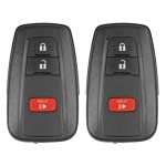 UrbanX (2-Pack) Replacement 2019-2021 Toyota RAV4 Key Fob – Fcc: Hyq14Fbc – Pn: 8990H-0R0108990H-0R210 – 3 Button