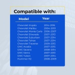 UrbanX Replacement 2007-2011 Chevrolet Malibu Transponder Key – FCC: Not found – PN: 23372322 - Image 4