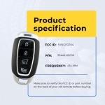 UrbanX Replacement 2019-2020 Hyundai Veloster Key Fob – Fcc: Sy5Igfge04 – Pn: 95440-K9000 – 4 Button - Image 5