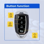 UrbanX (2-Pack) Replacement 2020-2021 Hyundai Palisade Key Fob – Fcc: Tq8-Fob-4F19 – Pn: 95440-S8310 – 4 Button - Image 2
