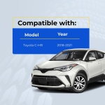 UrbanX Replacement 2020 Toyota C-Hr Key Fob – Fcc: Mozbr1Et – Pn: 89904-F4020 – 3 Button - Image 4