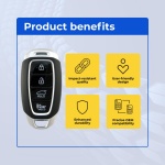 UrbanX Replacement 2019-2020 Hyundai Veloster Key Fob – Fcc: Sy5Igfge04 – Pn: 95440-K9000 – 4 Button - Image 6