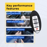 UrbanX Replacement 2020-2021 Nissan Sentra Key Fob – Fcc: Kr5Txn1 – Pn: 285E3-6Ca1A – 4 Button - Image 7